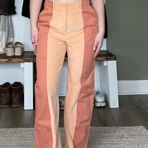 Colorblock Women's Pants